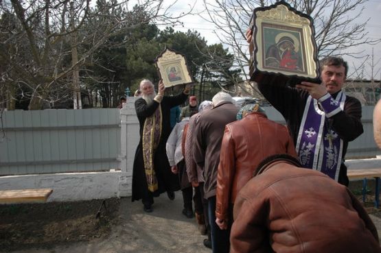 Литургия Преждеосвященных Даров в с. Хлебодаровка