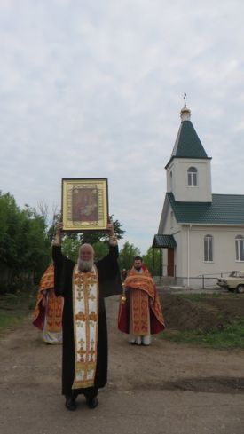 Божественная литургия в с. Надеждовка