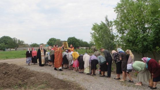 Божественная литургия в с. Надеждовка