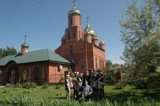 Благословение выпускников средней школы