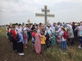 Традиционный Крестный ход из Чаплинки в Асканию-Нова