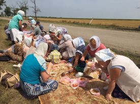 Традиционный Крестный ход из Чаплинки в Асканию-Нова