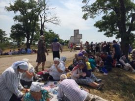 Традиционный Крестный ход из Чаплинки в Асканию-Нова