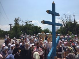 Традиционный Крестный ход из Чаплинки в Асканию-Нова