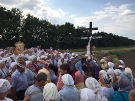 Традиционный Крестный ход из Чаплинки в Асканию-Нова