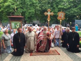 Традиционный Крестный ход из Чаплинки в Асканию-Нова