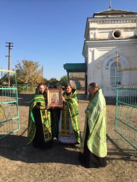 Храмовый праздник в с. Строгановка