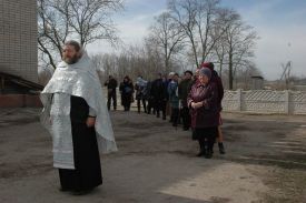 Литургия Преждеосвященных Даров в с. Григорьевка