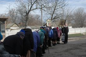 Литургия Преждеосвященных Даров в с. Григорьевка