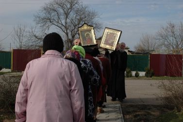 Литургия Преждеосвященных Даров в храме Воздвижения Креста Господня с. Крестовка