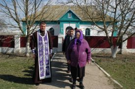 Фото к новости «Литургия Преждеосвященных Даров в с. Хлебодаровка»