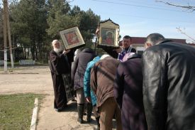 Фото к новости «Литургия Преждеосвященных Даров в с. Хлебодаровка»