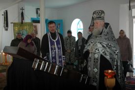 Фото к новости «Литургия Преждеосвященных Даров в с. Хлебодаровка»