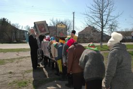 Литургия Преждеосвященных Даров в с. Магдалиновка