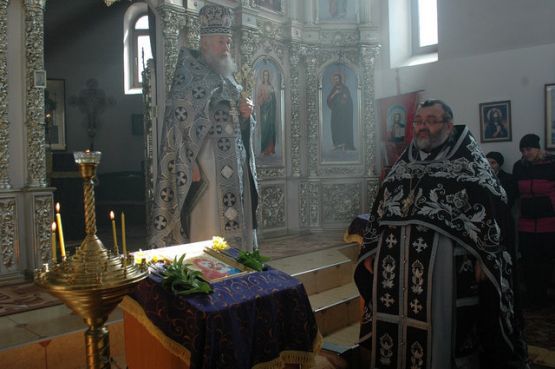 Литургия Преждеосвященных Даров в храме Рождества Иоанна Предтечи