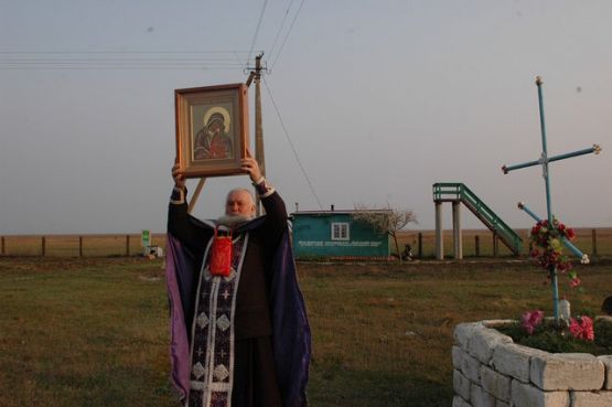 Исповедь и причастие в селах Ильинка и Камыш