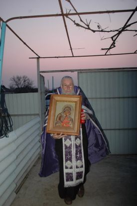 Исповедь и причастие в селах Ильинка и Камыш