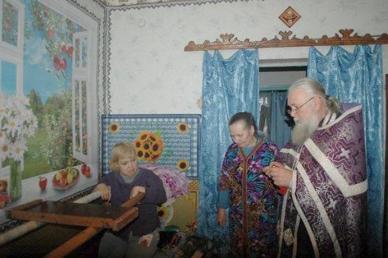 Исповедь и причастие в селах Ильинка и Камыш
