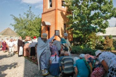 Храмовый праздник в Чаплинке