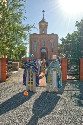 Божественная литургия в Иоанно-Предтеченском храме