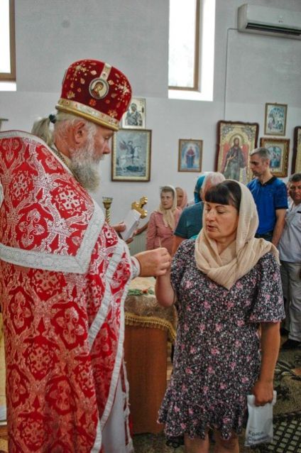 Божественная литургия в Иоанно-Предтеченском храме