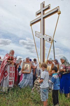 Традиционный Крестный ход из Чаплинки в Асканию-Нова