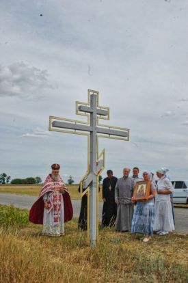 Традиционный Крестный ход из Чаплинки в Асканию-Нова