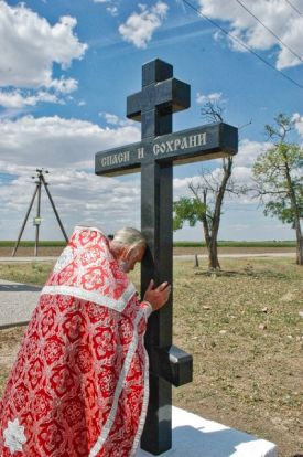 Традиционный Крестный ход из Чаплинки в Асканию-Нова