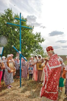 Традиционный Крестный ход из Чаплинки в Асканию-Нова