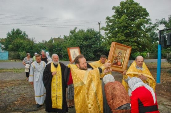 Храмовый праздник в с. Кучерявовладимировка