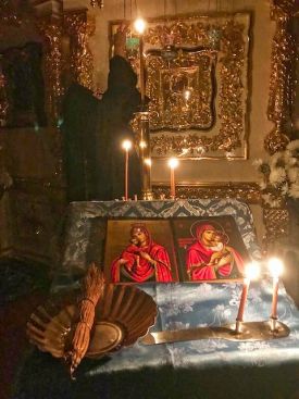 Освящение икон для нашего храма