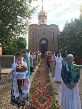 Архиерейское богослужение в Чаплинке