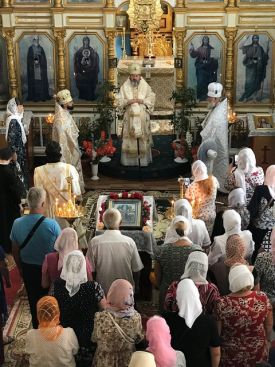 Архиерейское богослужение в Чаплинке