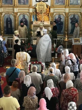 Архиерейское богослужение в Чаплинке