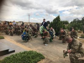 Шестая годовщина памяти офицера, погибшего на востоке нашей страны