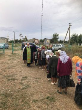 Храмовый праздник в с. Строгановка