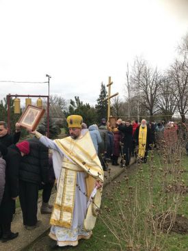 Божественная литургия в Свято-Георгиевском храме