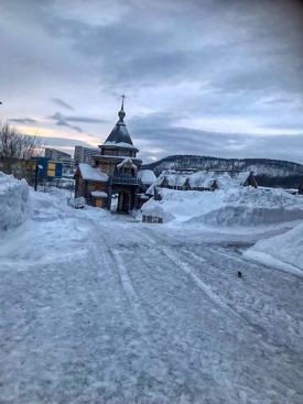 Фото к новости 'Освящение иконы'