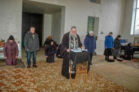 Чтение второй части Великого покаянного канона прп. Андрея Критского