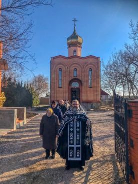 Литургия Преждеосвященных Даров в храме Рождества Иоанна Предтечи