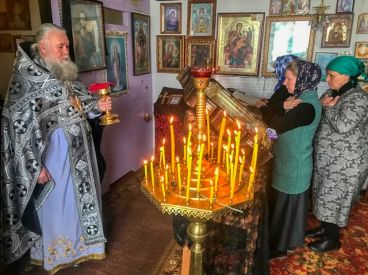 Литургия Преждеосвященных Даров в с. Надеждовка