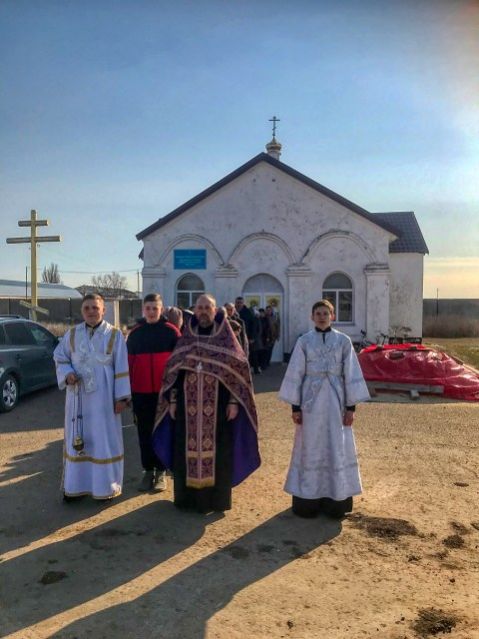 Литургия Преждеосвященных Даров с. Красная Поляна