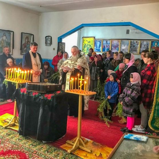 Храмовый праздник в с. Молочное