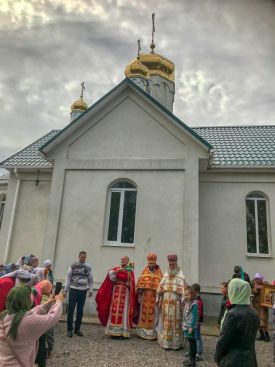 Божественная литургия в с. Надеждовка