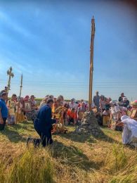 Традиционный Крестный ход из Чаплинки в Асканию-Нова