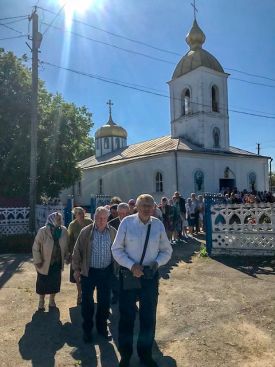 Божественная литургия в Свято-Покровском храме