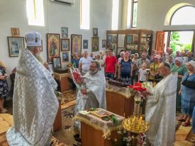 Храмовый праздник в Чаплинке