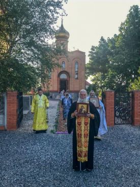 Божественная литургия в Иоанно-Предтеченском храме