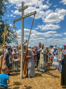 Традиционный Крестный ход из Чаплинки в Асканию-Нова