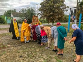 Храмовый праздник в с. Кучерявовладимировка